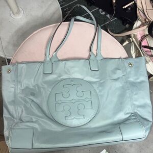 Tory Burch powder Blue Tote Bag